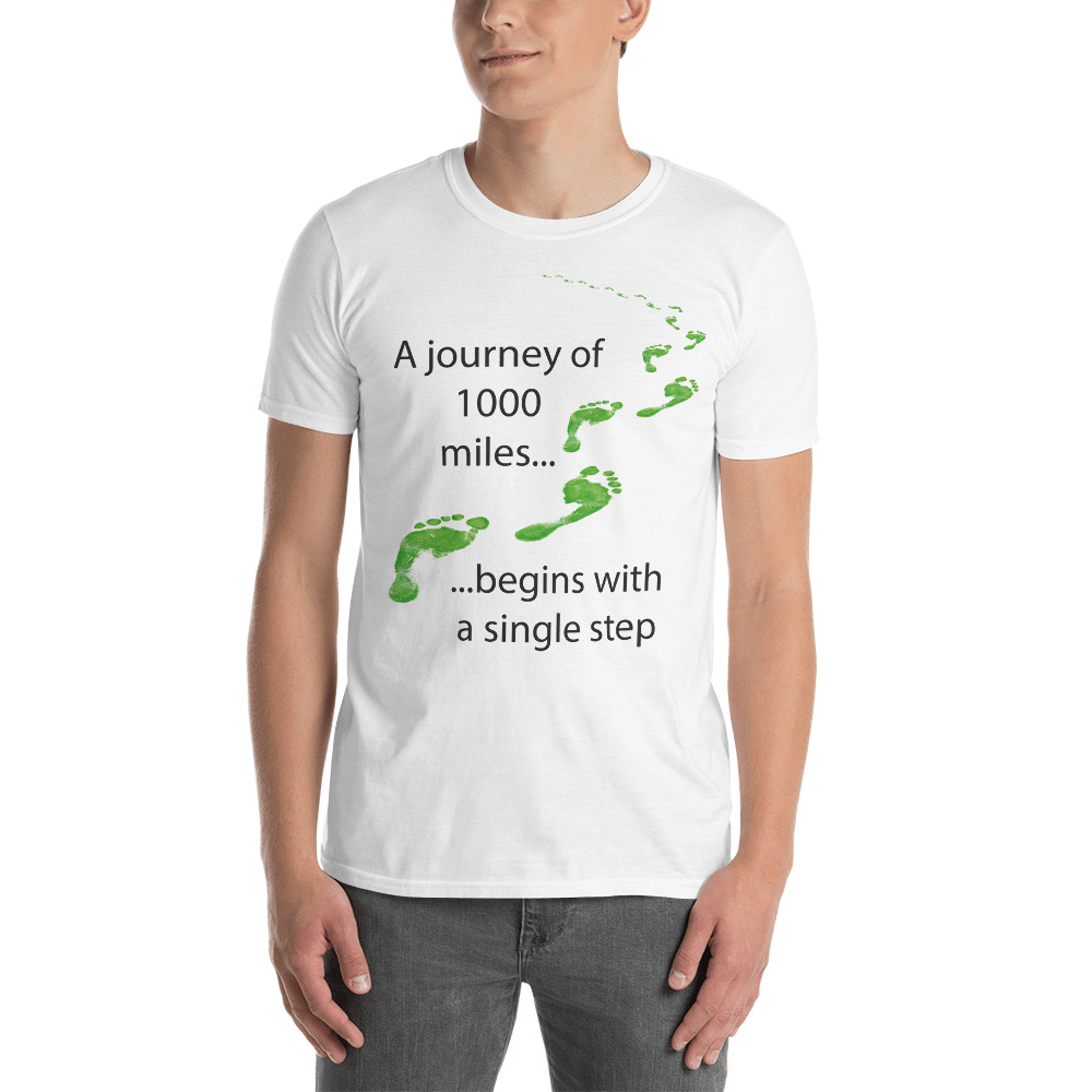 Journey of 1000 Miles - Unisex T-Shirt