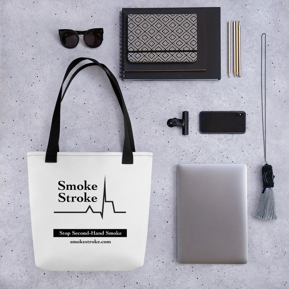 SmokeStroke Tote Bag