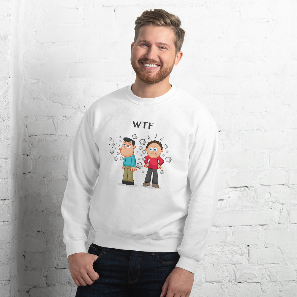 WTF - Unisex Sweatshirt - Image 3